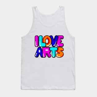 I Love Arts Tank Top